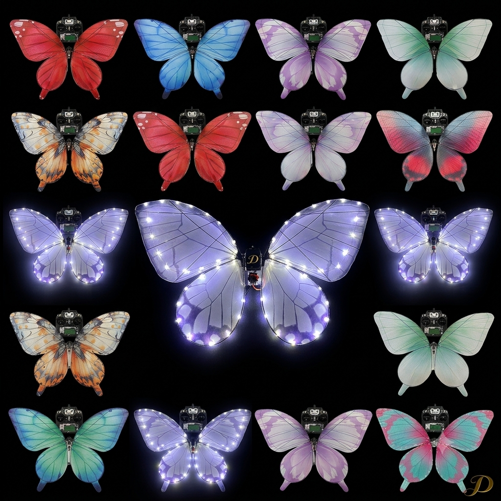 Ethereal Butterfly Specimen Frame